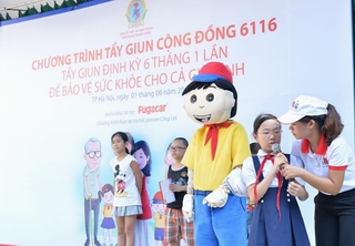 Hiện có 45 triệu người Việt Nam nhiễm giun
