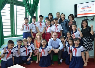 Cải thiện môi trường học tập cho 1.800 học sinh tiểu học