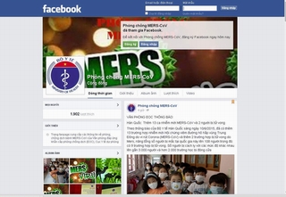 Bộ Y tế thiết lập fanpage về phòng chống dịch bệnh MERS-CoV