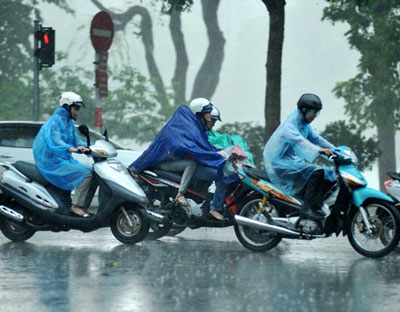 Bắc Bộ mưa dông trước khi nắng nóng trở lại