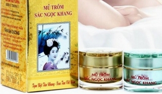 Đình chỉ lưu hành 56 mỹ phẩm mủ trôm Sắc Ngọc Khang nhái