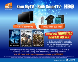 Xem MyTV dễ trúng thưởng smartTV