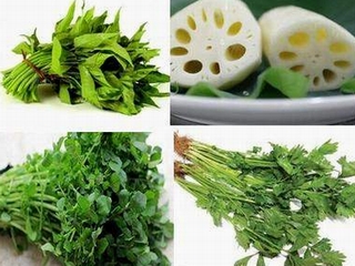 Các loại rau dễ nhiễm giun sán
