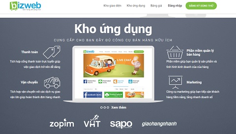 Bizweb ra mắt phiên bản dùng thử Bizweb Sky