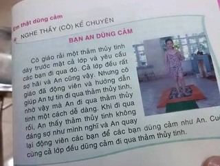 Sách dạy trẻ đi trên thủy tinh: Bộ Giáo dục vào cuộc