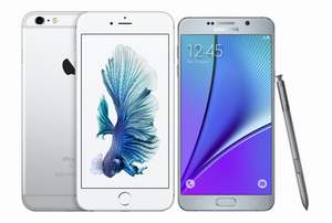 iPhone 6s Plus thất thế trước Galaxy Note 5?
