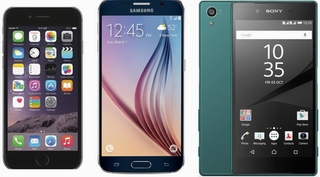 So sánh thú vị iPhone 6S với Galaxy S6 và Sony Xperia Z5