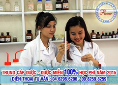 Trung cấp Dược năm 2015 được miễn giảm từ 50% - 100% học phí