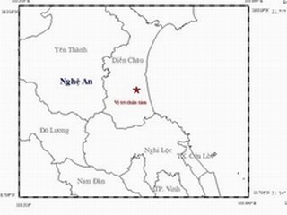 Một ngày xảy ra 2 trận động đất ở 2 tỉnh