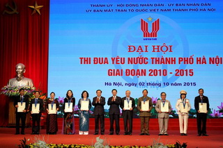 Hà Nội tôn vinh 10 Công dân Thủ đô ưu tú