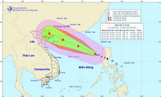 Ngày 5/10, bão số 4 sẽ đổ bộ vào đất liền
