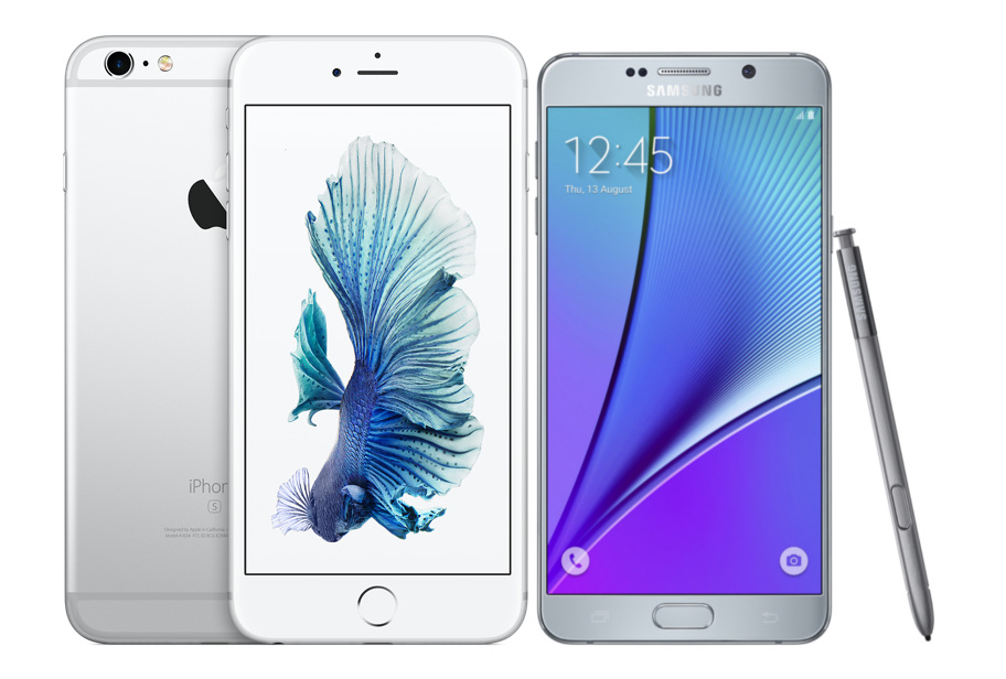 iPhone 6s Plus thất thế trước Galaxy Note 5?