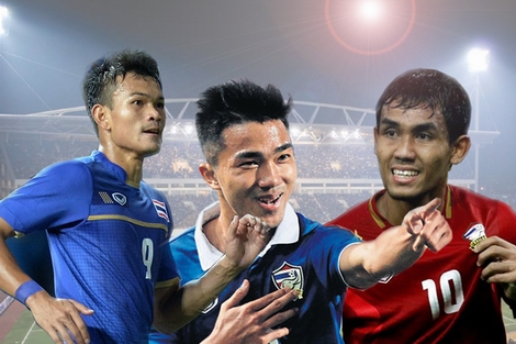 Adisak Kraisorn, Chanathip Songkrasin và Teerasil Dangda