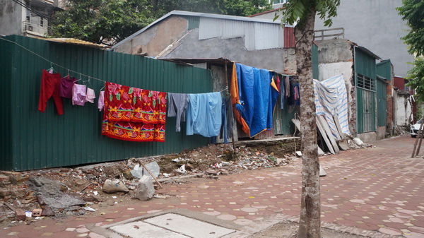 nhếch nhác phố Trần Phú