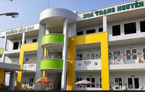 Trường mầm non nơi diễn ra sự việc.