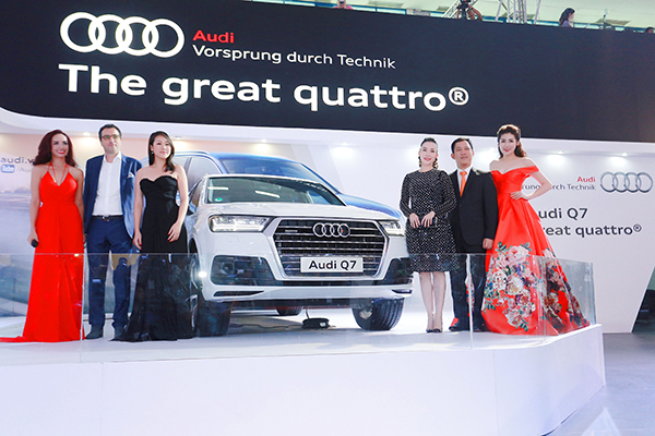 Audi bộn thu với 45 xe bán ra tại triển lãm