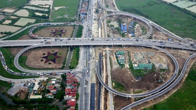 Đi qua nút giao mới cầu Thanh Trì như thế nào?