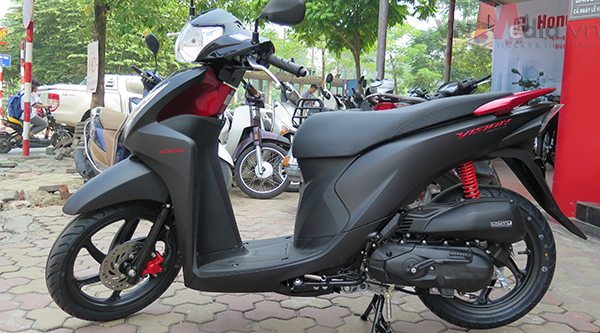 Honda Vision có thêm 3 màu mới