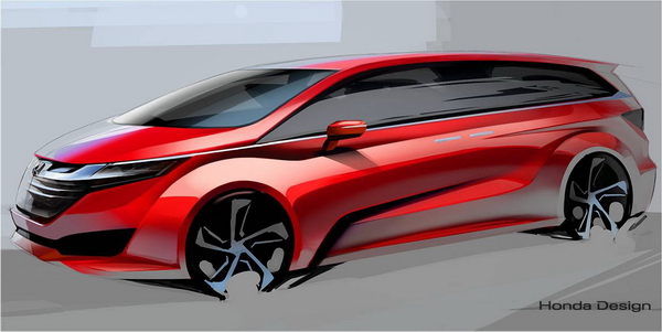 Hình ảnh xe mới được Honda hé lộ trên trang web của mình