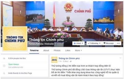 Chính sách của Đảng và Nhà nước đến gần với dân hơn qua Facebook
