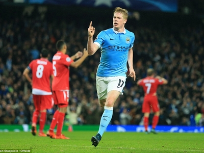 De Bruyne tỏa sáng, Man City hạ gục Sevilla!