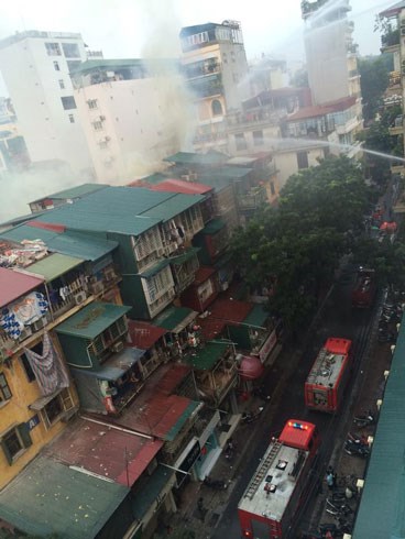 Cháy tập thể Trần Quốc Toản