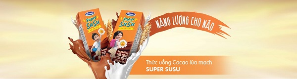  Vinamilk Super SuSu - Năng lượng cho não, tỉnh táo học vui!