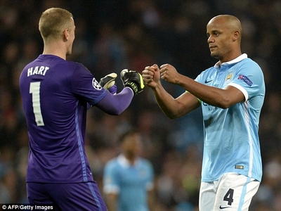 Kompany tiếp tục bị loại ở trận derby Manchester?