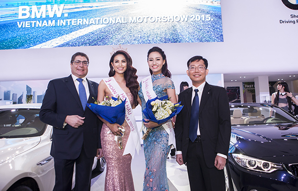 Ông Nguyễn Đăng Thảo (phải) và ông Horst Herdtle tại VIMS 2015