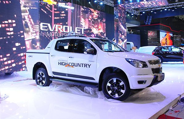 Chevrolet  Colorado High Country tại triển lãm ô tô Việt Nam 2015
