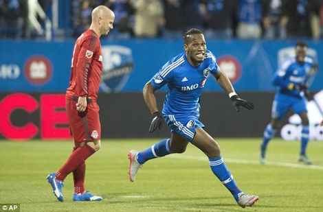 Drogba đang đạt phong độ rất tốt trong màu áo 