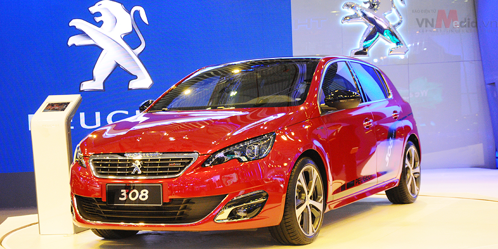 Peugeot 308 GT Line mê hoặc tại VMS 2015