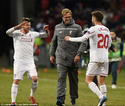 Thày trò ông Klopp liên tục nhận kết quả tích cực trong 6 trận đấu vừa qua