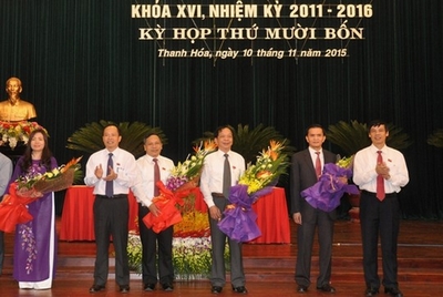 Họp bất thường, Thanh Hóa có thêm 2 Phó chủ tịch tỉnh