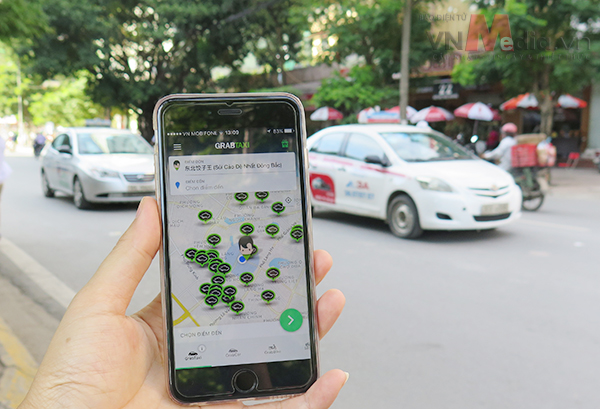 Ứng dụng Grab taxi mang tới phương án di chuyển hiệu quả, giá hấp dẫn...