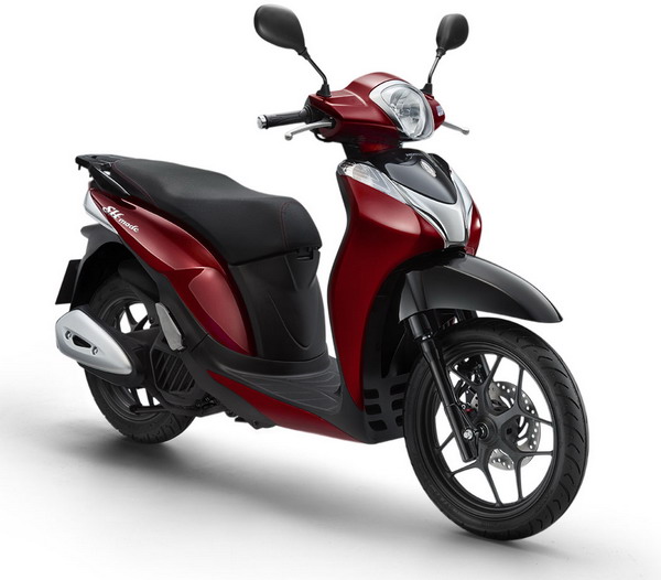 Honda SH màu đỏ đậm mới