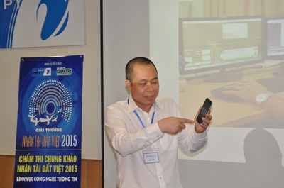 5 sản phẩm di động tranh giải Nhân tài Đất Việt 2015