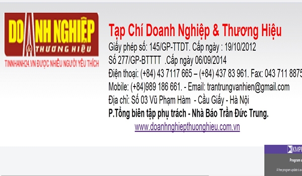 Thu hồi giấy phép trang tin điện tử do ông Trần Đức Trung phụ trách