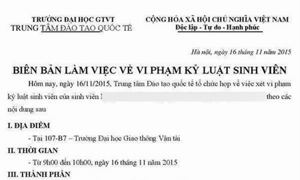 Văn bản đang là dự thảo.