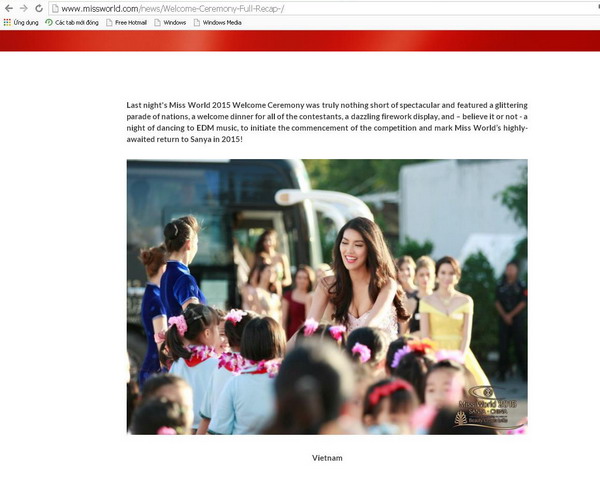 Ban tổ chức Miss World đặc biệt ấn tượng với Lan Khuê