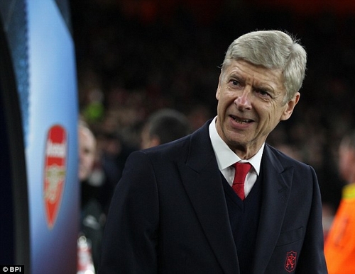 HLV Wenger rất phấn khích sau trận thắng của Arsenal trước Dinamo 