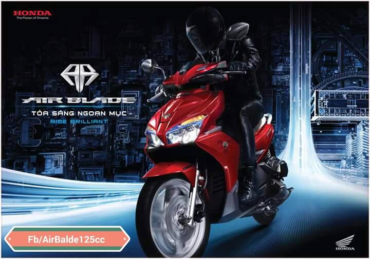 Air Blade 2016 lộ ảnh trước khi ra mắt