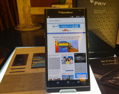 BlackBerry ra mắt Smartphone chạy Android tại Việt Nam