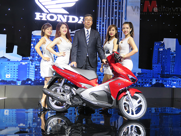 Honda Air Blade 2016 có thiết kế hoàn toàn mới