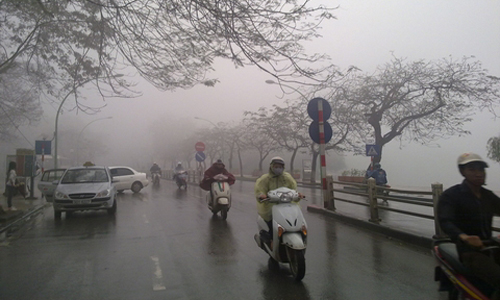 Đầu tuần Bắc Bộ mưa lạnh