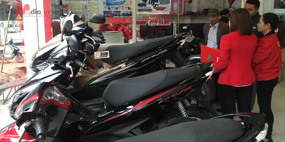 Honda Air Blade cũ đội giá lên 50 triệu