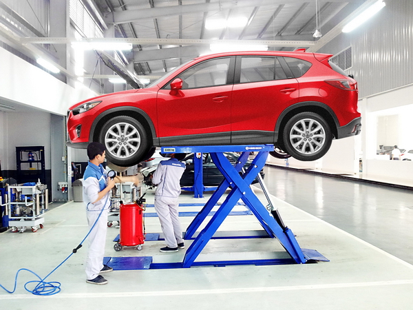 Xe Mazda được ưu đãi dịch vụ cuối năm