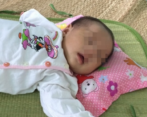 Bé Văn những ngày đầu nhập viện