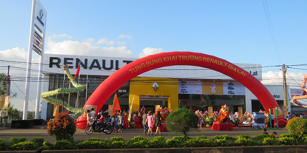 Renault có đại lý thứ 6 tại miền Trung