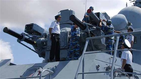 Xúc động mạnh chuyện của các chiến sĩ Vùng 4 Hải quân